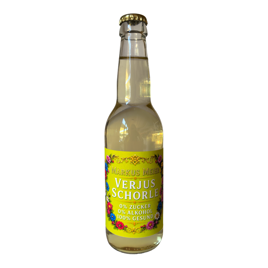 Verjus Schorle Weiß 2025